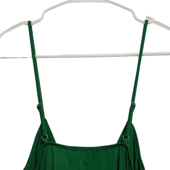 NWT LOVE J Ruched‎ Dress Color Green Size L - Picture 3 of 6